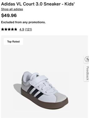 adidas VL Court 3.0 sneaker